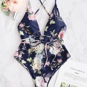 One piece bathing suit